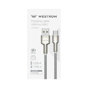 Laidas USB to Type-C WESTROM, 2m