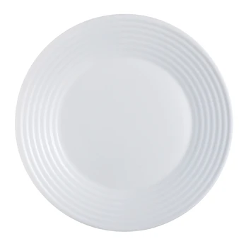 Lėkštė pietų Luminarc Harena L1839, Ø 25 cm, balta