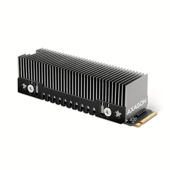 AXAGON CLR-M2XT M.2 SSD Passivkühler, Aliuminio - 2280