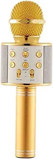 Mikrofonas Royal Song WS-858 auksinis