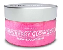 Kūno kremas Biovène Strawberry Glow Scrub 200 g kaina