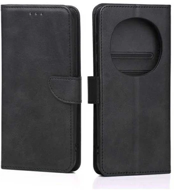 Marv Wallet Dėklas Honor Magic7 Pro juodos spalvos
