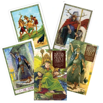 The Druid Craft Tarot kortos ir knyga