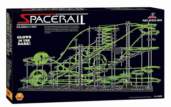 SpaceRail kalnų trasa rutuliukams level 8G