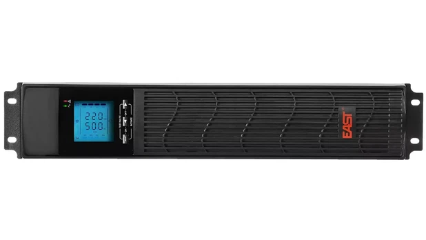 East UPS EA903PSRT BATUPS (EPO, Rack/Tower, LCD, 3000VA/2700W) UPS3000EA903PSRTBATEXTEPO