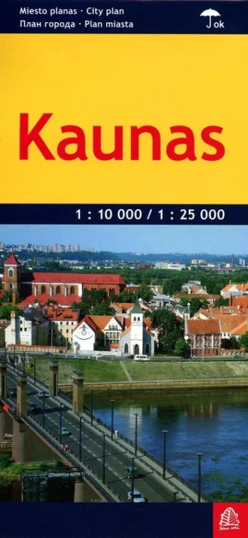 Kaunas. Miesto planas 1:10 000 / 1:25 000