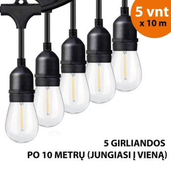 Led girlianda 50 m Drop