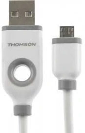 THOMSON THCABLEMIC2A - szybki kabelis - Micro USB, 1m, balta