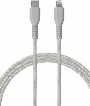 Qualo QKN-CL-18 Cable USB-C - Lightning 12W / 1.5m / pilka