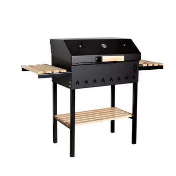 Grilis Abas Smokehouse, juoda, 115 cm