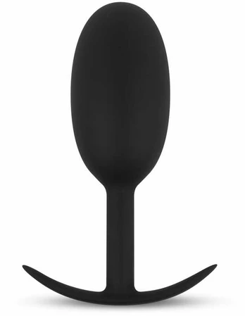 BUTTR Heavy Duty Silicone Weighted Plug 549g - Ergonomic Handle, Juodas