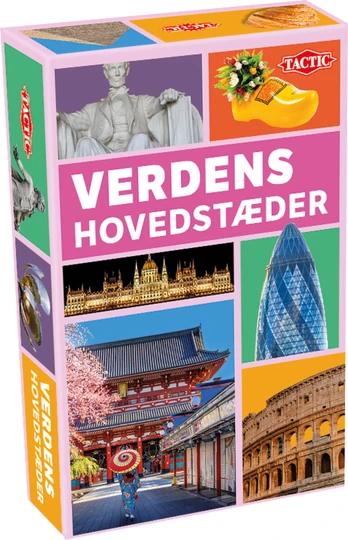 Tactic - Verdens Hovedstæder kortspil (61037)