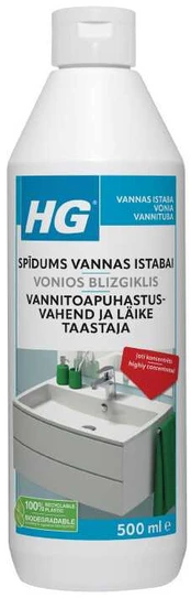 Vonios kambario blizginimo priemonė HG 0.5L