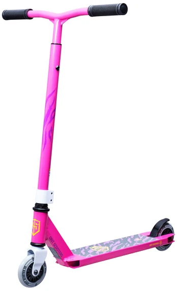 Triukinis paspirtukas Grit Atom Pro, Rožinis