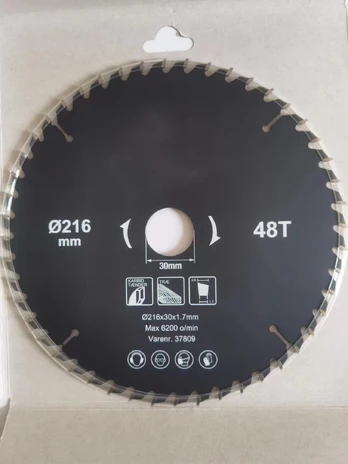 Diskinis medienos pjūklas Forte Tools, 254 mm x 30 mm