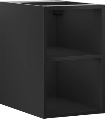 Mexen Box-A spintelė su lentyna, 30 cm, Juodas matt
