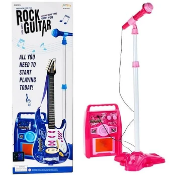 Malplay Gitara su stiprintuvu,dviejų spalvų
