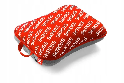 Turistinė pagalvė memory foam Raudona Skross