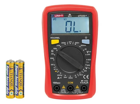 Blow Multimetras UT33D+ UNI-T
