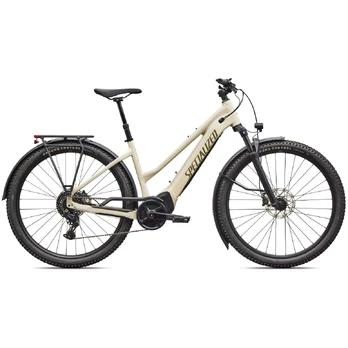 Specialized Turbo Tero 4.0 EQ Step-Through elektrinis dviratis | Gloss White Mountains - Gunmetal, L