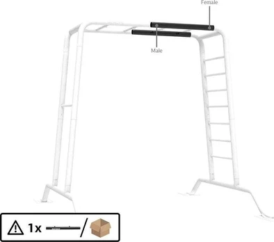 Berg PlayBase - Frame M Topbar weld Male-Female