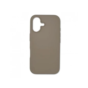 "Slim silicone back case for iPhone 16" Grey