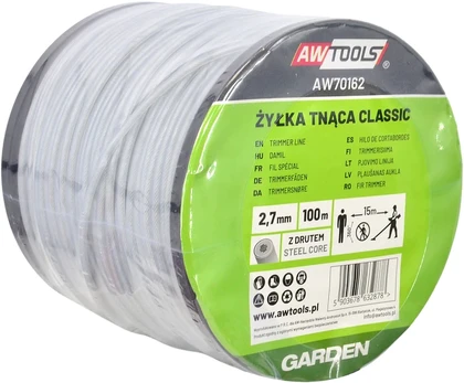 AW-Tools AWTOOLS PJOVIMO VALAS CLASSIC 2,4x100m/ APVALUS SU ŠERDIMI/ RITĖ