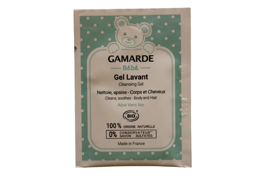 Gamarde, Baby, Bio, Cleansing, Body Gel, 3 ml *Sample