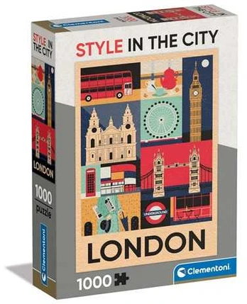 Clementoni CLE puzzle 1000 Compact London 39844