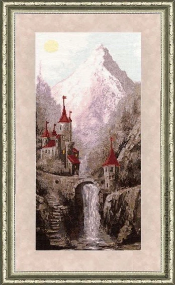 Siuvinėjimo rinkinys (22 x 44 cm.)