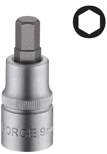 Force Šešiakampis-galvutė Hex 12mm 1/2"