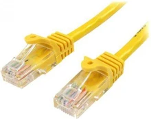 StarTech PATCH CABLE CAT5E 10M/Geltonas