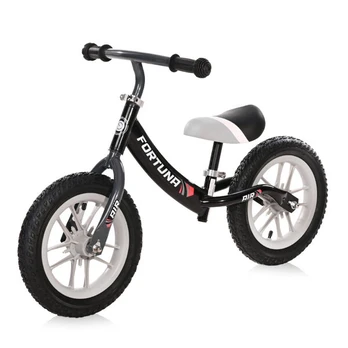 Balansinis dviratukas Lorelli Fortuna Air Glowing Rims Grey&Black