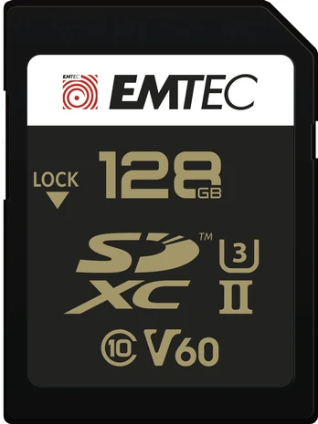 Emtec SD 128GB UHS-II V60 SpeedIN Pro+