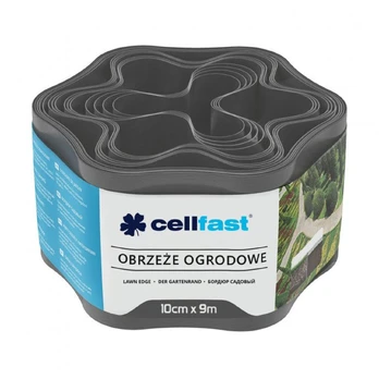 Cellfast Garden apvadas 10cm x 9m Cellfast grafitas