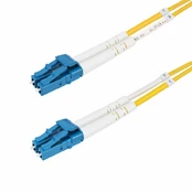 StarTech 15M LC TO LC OS2 FIBER CABLE/OS2/UPC/DUPLEX/LSZH kaina