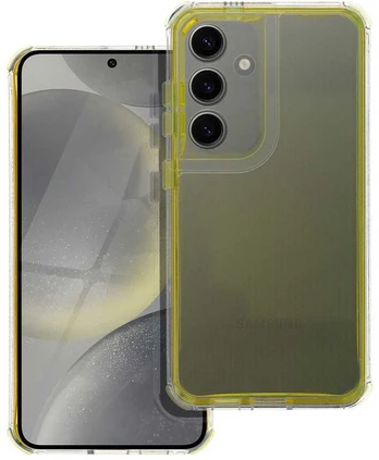 MATRIX CLEAR dėklas, skirtas SAMSUNG A16 5G geltonas