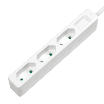 LogiLink 3 gniazda 1.5m balta