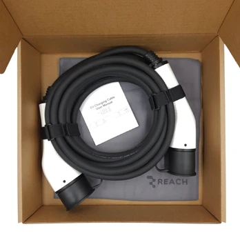 Elektromobilių įkrovimo laidas Reach EVCC1 Type2-Type2 16A 11kW 7.0m