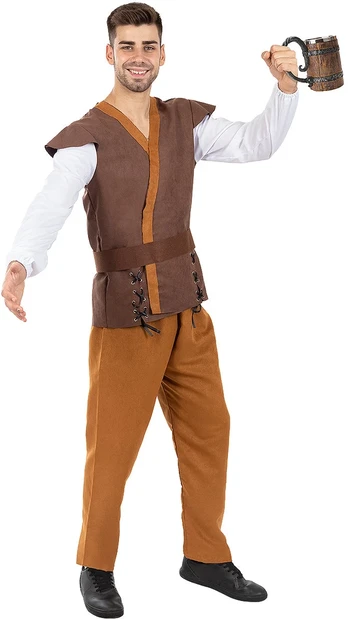 Kaimiečio kostiumas vyrams – Viduramžiai