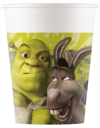 Globos Europe Bv Shrek papkrus, 8 stk