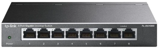 Šakotuvas TP-Link TL-SG108S 8 prievadų eterneto jungiklis