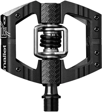 Crankbrothers Mallet E lock pedalai, juodi