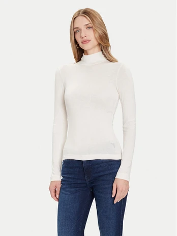 Guess Golfas W4BP14 KCGM2 Écru Slim Fit