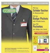 Avery Zweckform Avery 4823, Permatomas, 90 mm, 60 mm, 24 vnt.
