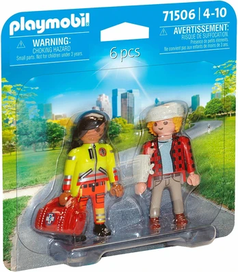 Playmobil DuoPacks 71506 Sanitariusz su pacjentem