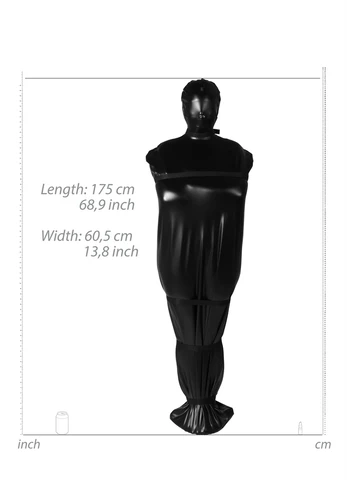 Ouch By Shots Body Bag with Nylon Straps - Juodas