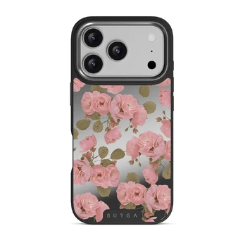 Desert Rose - iPhone 17 Pro Case, Elite Mirror (MagSafe) / Gunmetal