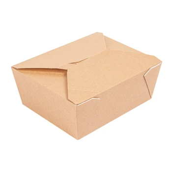 Dėžutė THEPACK AMERIKA (ruda, 1350 ml., 50 vnt.)