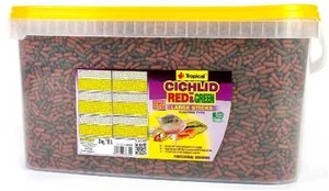 Tropical Cichlid Raudona&Žalias Large sticks 10L/3Kg